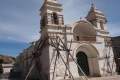 Kirche von Canocota, wie die in Chivay schwer beschädigt vom letzten Erdbeben