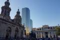 Alt und neu: Kathedrale, modernes Hochhaus und die alte Post an der Plaza de Armas